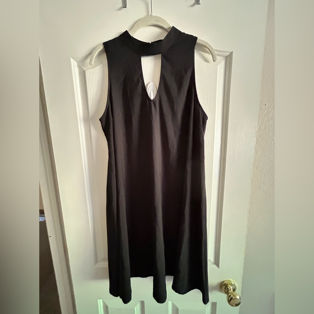 Target Black Sleeveless Backless Dress